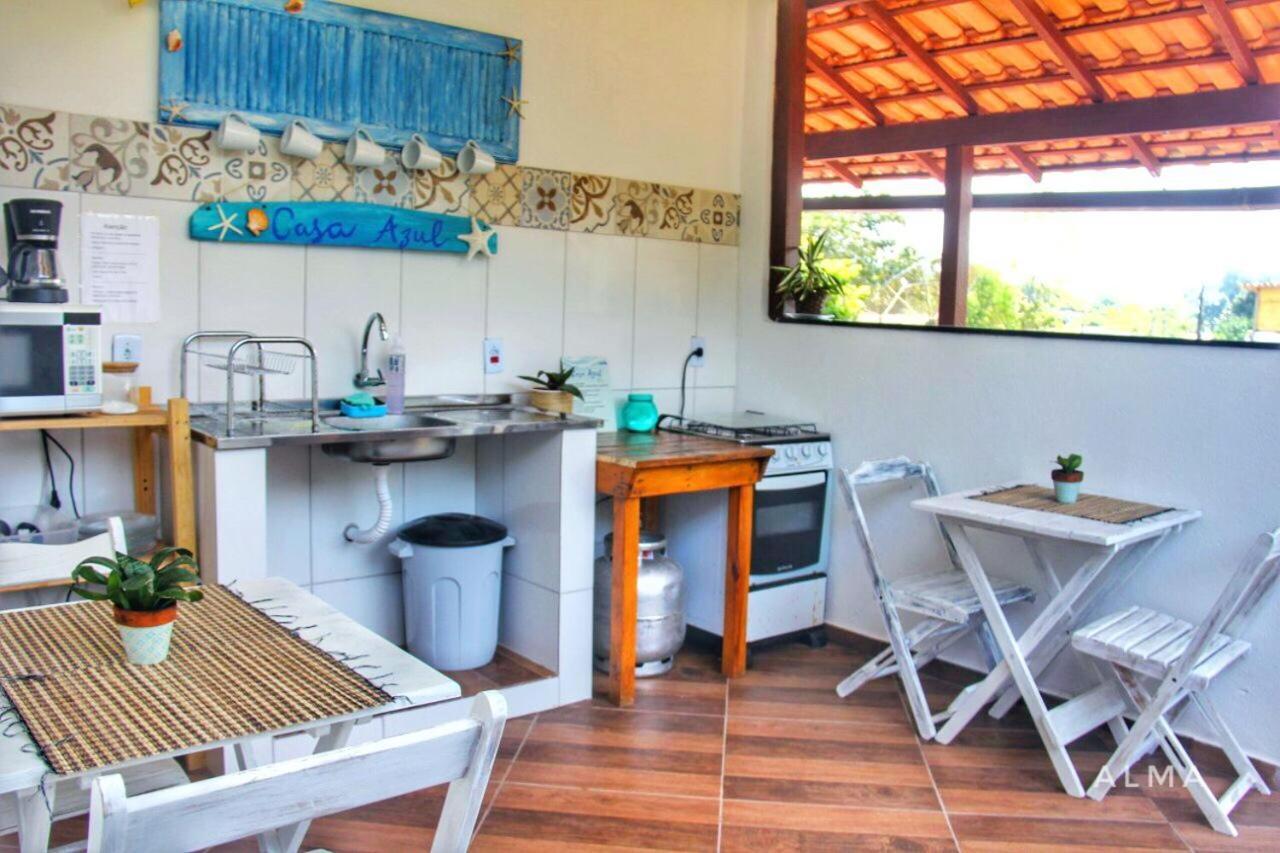 Suites Casa Azul-Vila Do Abraao- Conforto, Limpeza, Otima Localizacao Exteriör bild